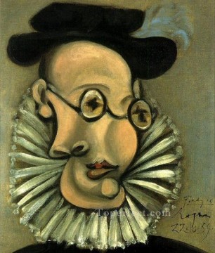 スペイン大帝としての肖像画 ハイメ・サバテス 1939年キュビズム パブロ・ピカソ Oil Paintings